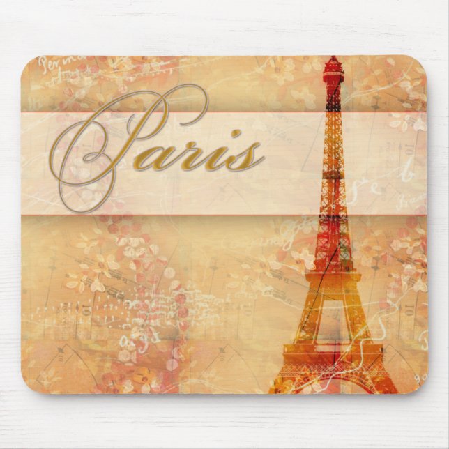 Liebe in Paris Mousepad (Vorne)