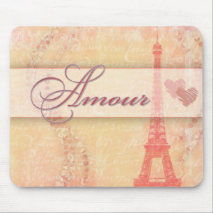 Liebe in Paris Mousepad