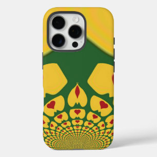 Liebe in Rasta Colors: Reggae Hearts iPhone 16 Pro Hülle