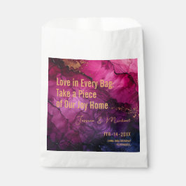 Liebe in Tasche. Celestial Elegance Marble Symphon Geschenktütchen