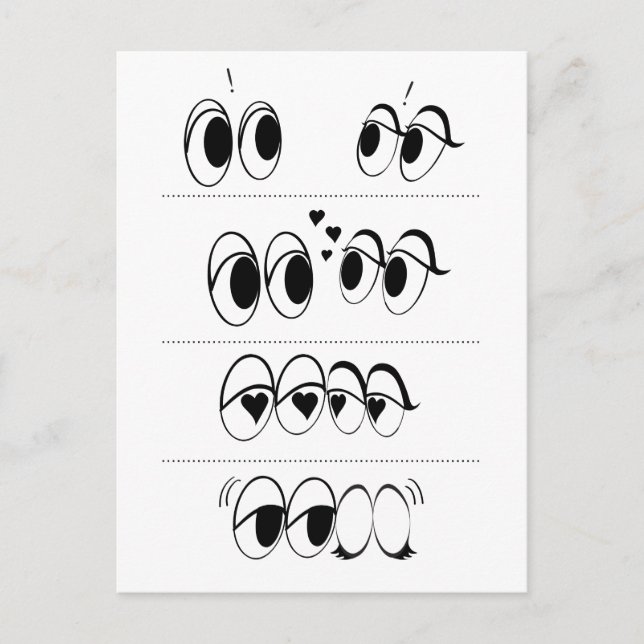Liebe in vier Schritten.ai Postkarte (Vorderseite)