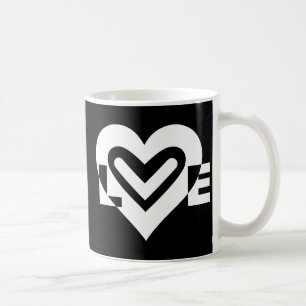 Liebe in Weiß Tasse