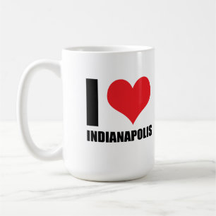 Liebe Indianapolis Kaffeetasse