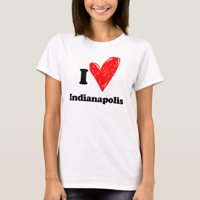 Liebe Indianapolis T-Shirt (Vorderseite)