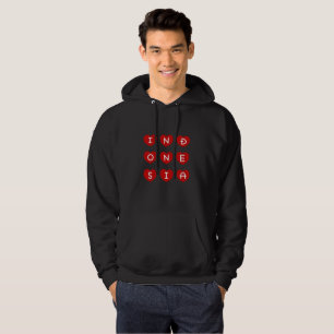 Liebe Indonesien T - Shirt, Indonesische Männer To Hoodie