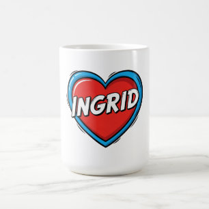 Liebe Ingrid Kaffeetasse
