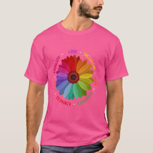 Liebe Inklusion Hoffnung Diversity Freundlichkeit T-Shirt