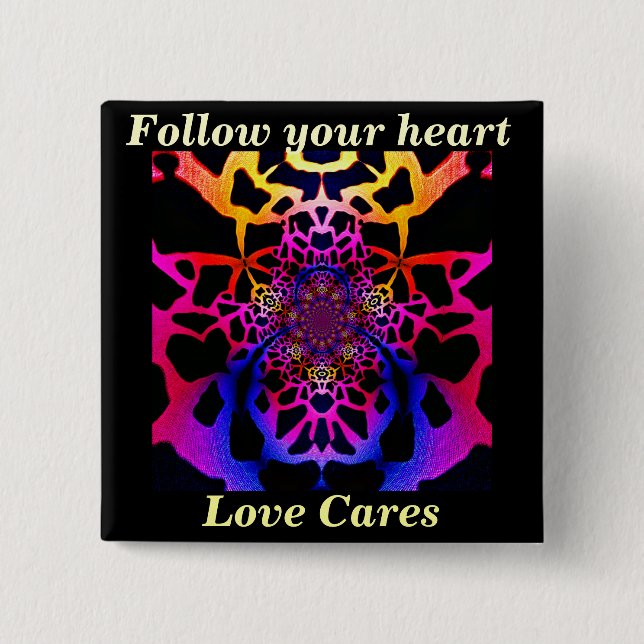 Liebe innerhalb_ button (Vorderseite)