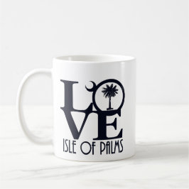 LIEBE Insel der Palmen 11oz Kaffeetasse