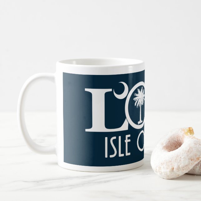 LIEBE Insel der Palmen Kaffeetasse (Mit Donut)