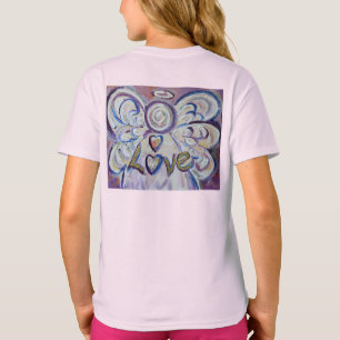 Liebe Inspiration Engel T - Shirt (Art on Back Sid