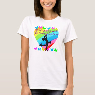 LIEBE INSPIRATIONELLES SKATEN-DESIGN T-Shirt