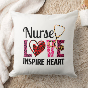 Liebe Inspiriert Herz - Motivierend Krankenwort Kissen