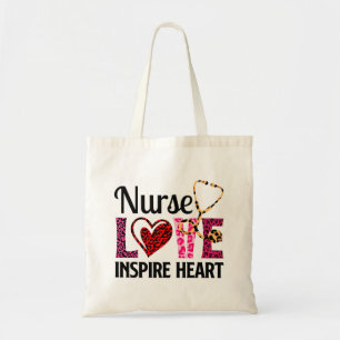 Liebe Inspiriert Herz - Motivierend Krankenwort Tragetasche