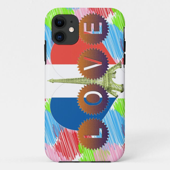 Liebe iPhone Case (Rückseite)