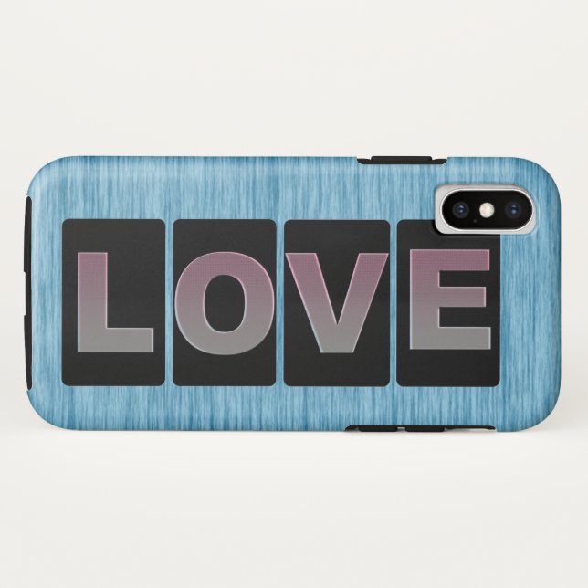 Liebe iPhone X Fall Case-Mate iPhone Hülle (Rückseite (Horizontal))