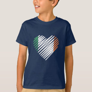 Liebe Ireland Heart Irish Roots T-Shirt