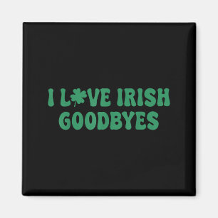 Liebe irische Abschiede Shamrock St. Patricks Day Magnet