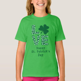 LIEBE Irish Fun Kids St. Patrick's Day T-Shirt