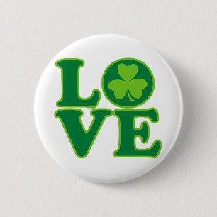 Liebe Irland Button