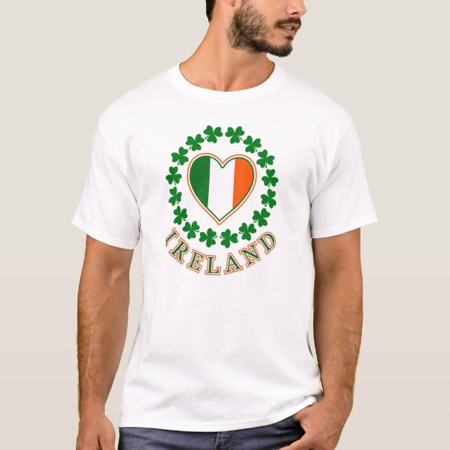 Liebe Irland T-Shirt (Vorderseite)