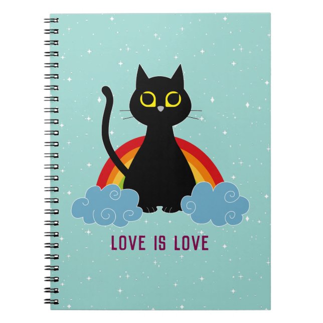 LIEBE IS LIEBE Stolperheft Notizblock (Vorderseite)