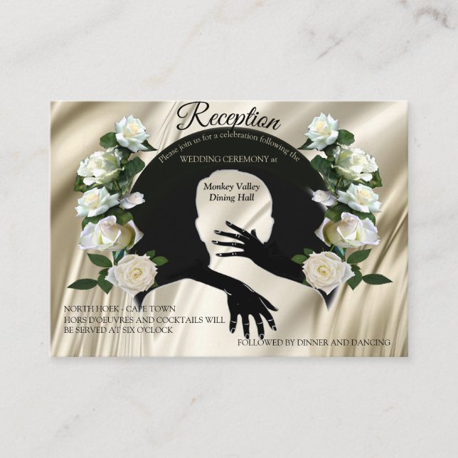 Liebe ist Alles, was Empfang-Einschließungskarte e Begleitkarte (Vorderseite)