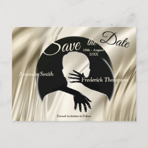 Liebe ist alles, was es gibt - Save the Dates Ankündigungspostkarte