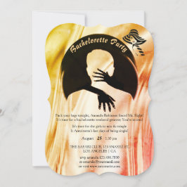 Liebe ist Alles, was es gibt Vibrannten Junggeseli Einladung