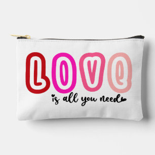 Liebe ist alles, was Sie brauchen Zubehörtasche