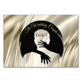 Liebe ist Alles, was Table Cards enthält Tischnummer