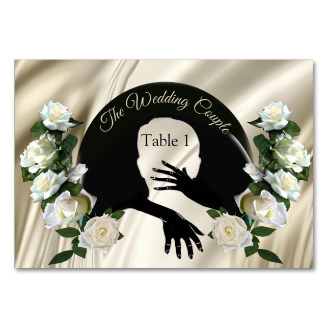 Liebe ist Alles, was Table Cards enthält Tischnummer (Vorderseite)