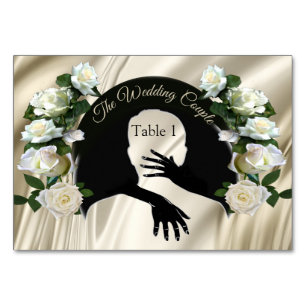 Liebe ist Alles, was Table Cards enthält Tischnummer