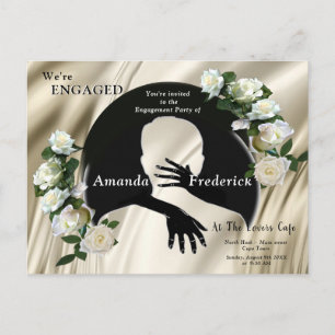 Liebe ist Alles, was Verlobung gibt Einladungspostkarte