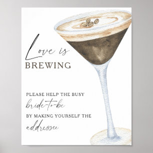 Liebe ist am Brodeln Hilfe für die beschäftigte Br Poster