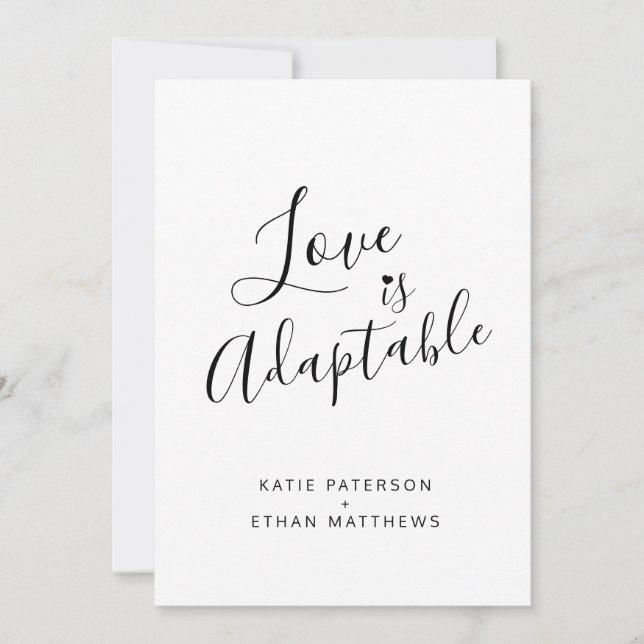 Liebe ist anpassungsfähig, um Live-Streaming laden Ankündigung (Vorderseite)