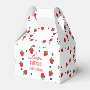 Liebe ist Berry Sweet Fruit Brautparty Geschenkschachtel