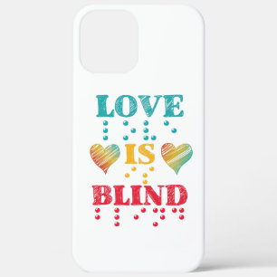 Liebe ist Blind Braille Hearts Case-Mate iPhone Hülle