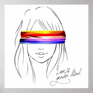 Liebe ist Blind Poster