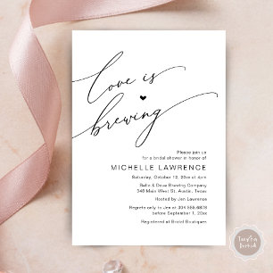 Liebe ist Brauen, Brautparty Party Feier Einladung