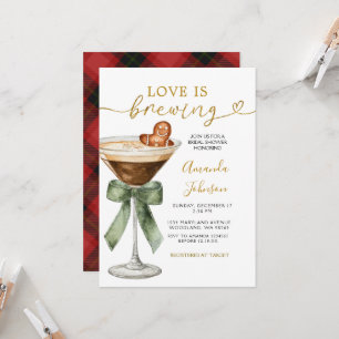 Liebe ist Brauen Holiday Kaffee & Kakao-Party  Einladung