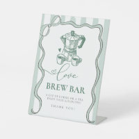 Liebe ist Brechen Modernes Kaffee Brautparty