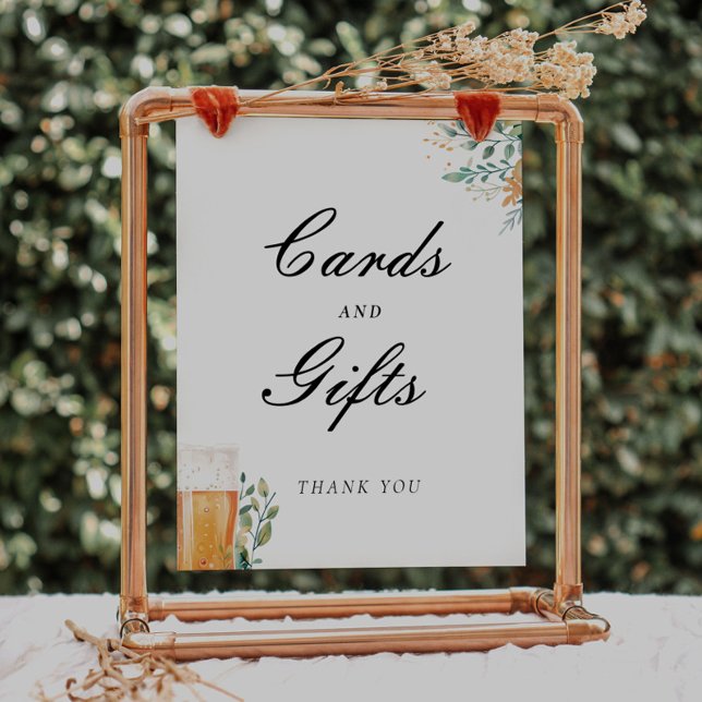 Liebe ist Brewing Cards Geschenke Brautparty-Zeich Poster (Von Creator hochgeladen)