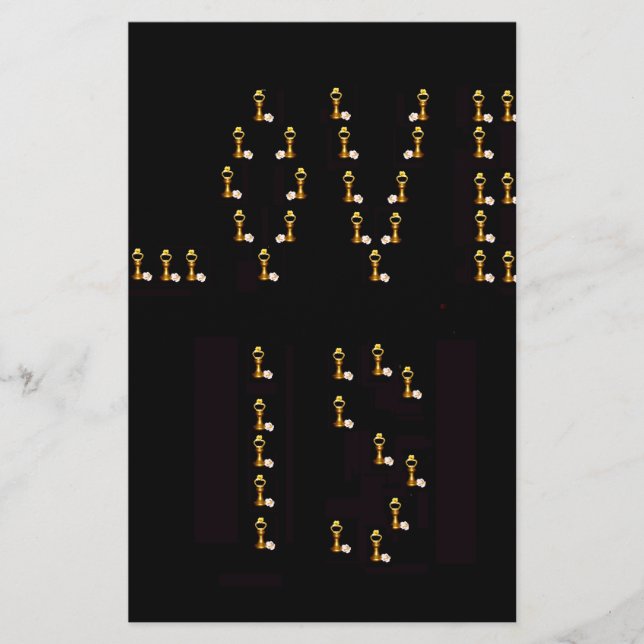 Liebe ist briefpapier (Vorderseite)