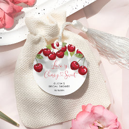 Liebe ist Cherry Sweet Brautparty Vielen Dank Geschenkanhänger
