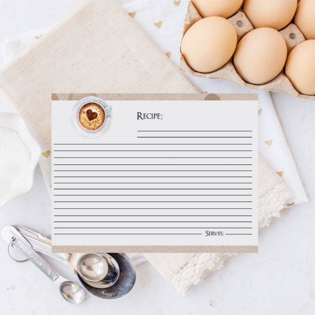 Liebe ist das Brechen Coffee Brautparty Rezept Car Postkarte (Von Creator hochgeladen)