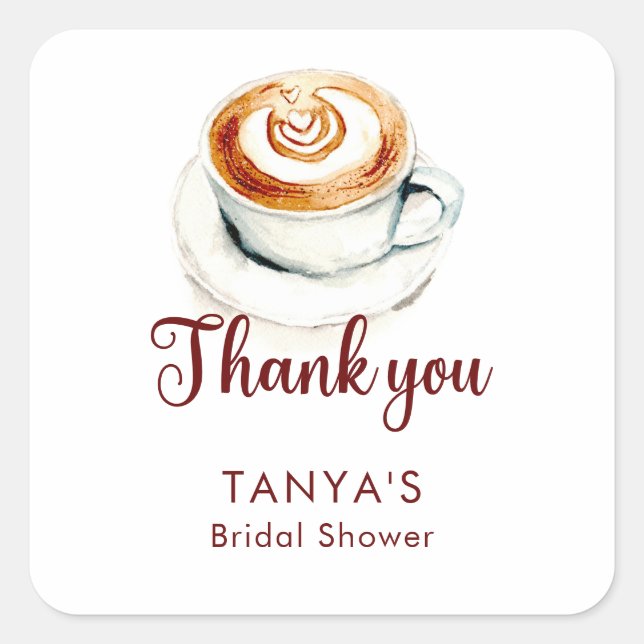 Liebe ist das Brechen des  Brautparty Quadratischer Aufkleber (Vorderseite)