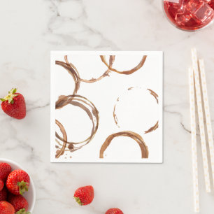Liebe ist das Brechen des Kaffeezitons Napkins Serviette