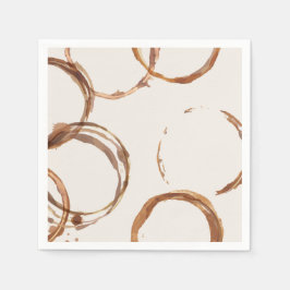 Liebe ist das Brechen des Kaffeezitons Napkins Serviette