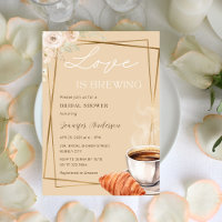 Liebe ist das Brechen des Pariser Kaffee-Brautpart
